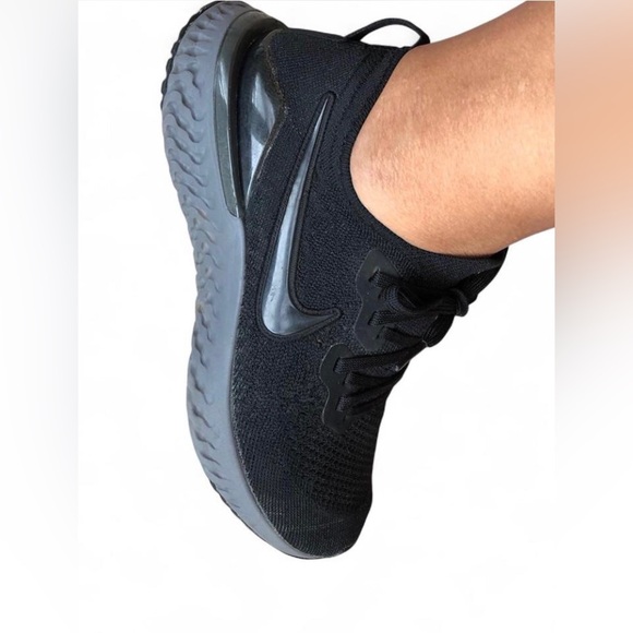Nike Other - Nike Epic React Flyknit 2 Men's Size 7 Running Shoes Black Gray